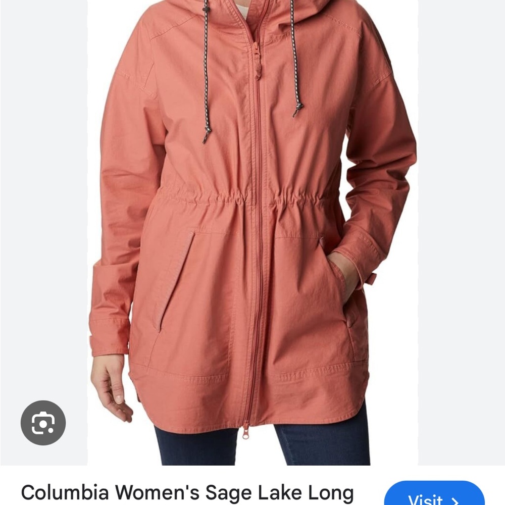 NWT Columbia Women's Coral Utility Jacket Large